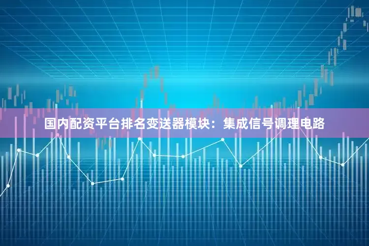 国内配资平台排名变送器模块：集成信号调理电路